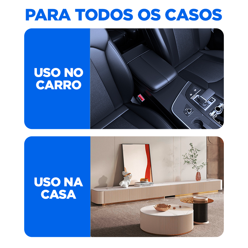 Aspirador de Pó Portátil CleanMax + 5 BRINDES EXCLUSIVOS + FRETE GRÁTIS ATÉ 23:59