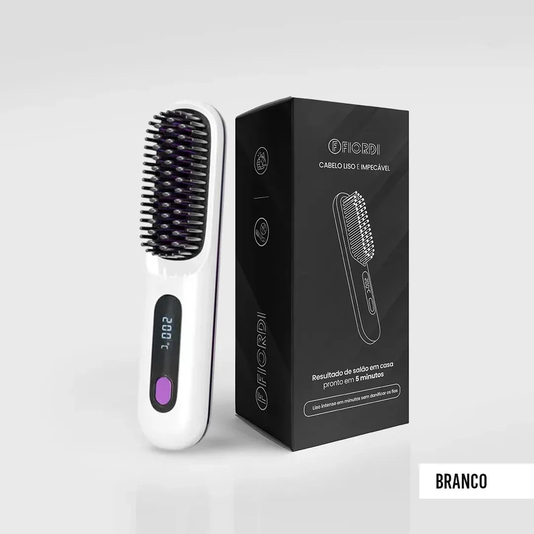 Escova Alisadora Portátil - BeautyMax Pro®